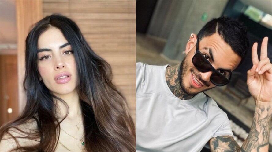 Presentadora Jessica Cediel y deportista Mateo Carvajal. Foto: Instagram: @jessicacedielnet y @mateoc17