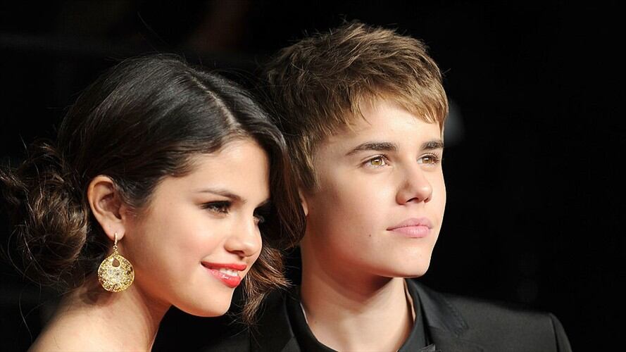 Justin Bieber y Selena. Foto: Getty Images