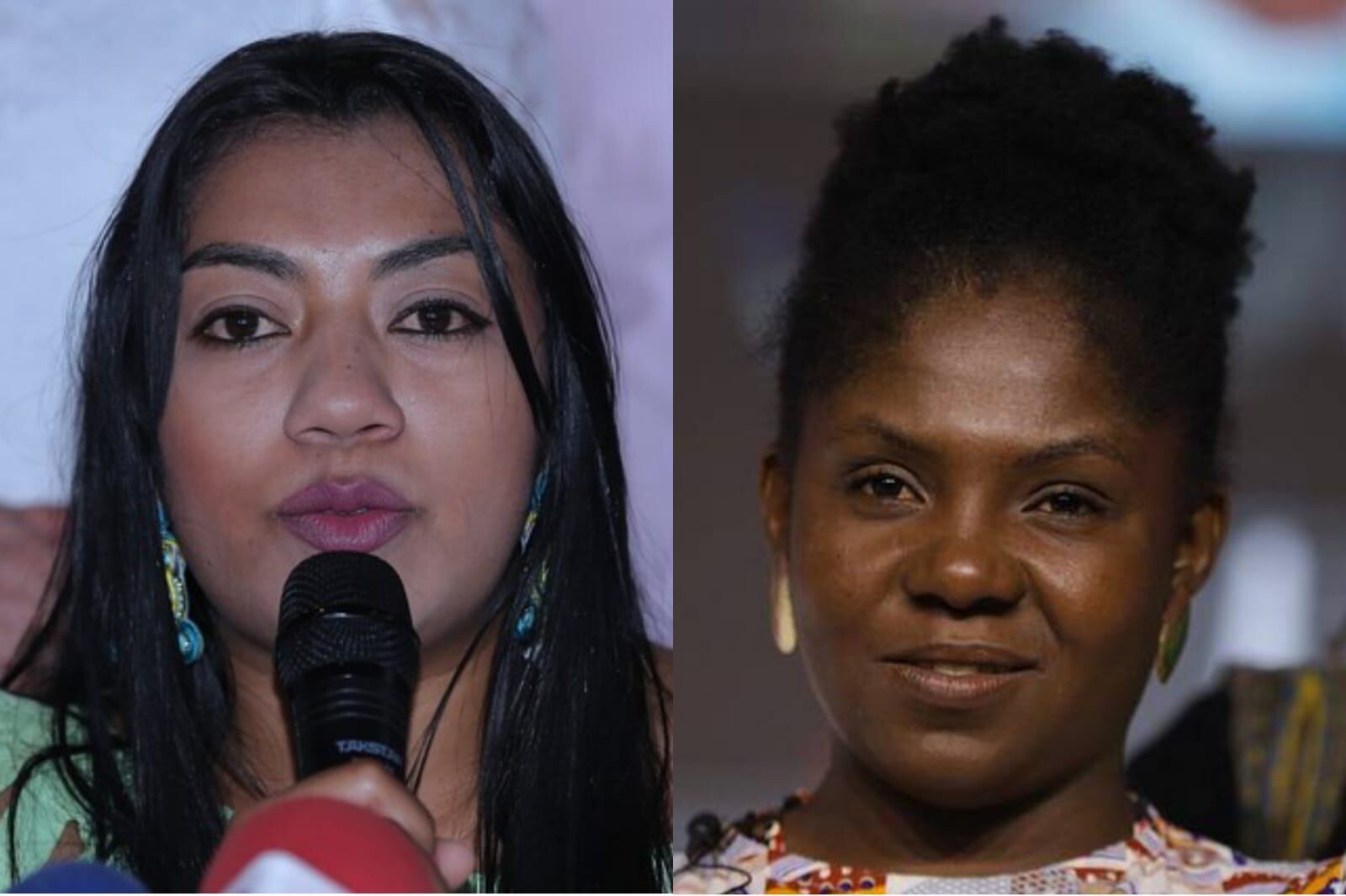 Martha Peralta y Francia Márquez. Foto: Colprensa