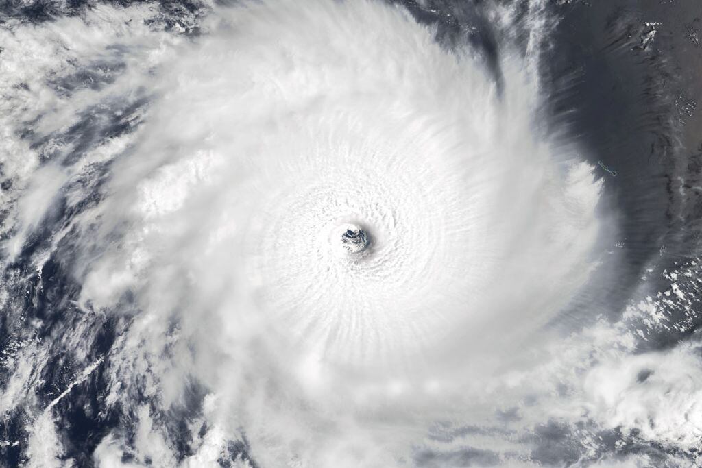 Ciclón en Mozambique. I Foto: Gallo Images/Orbital Horizon/Copernicus Sentinel Data 2024.