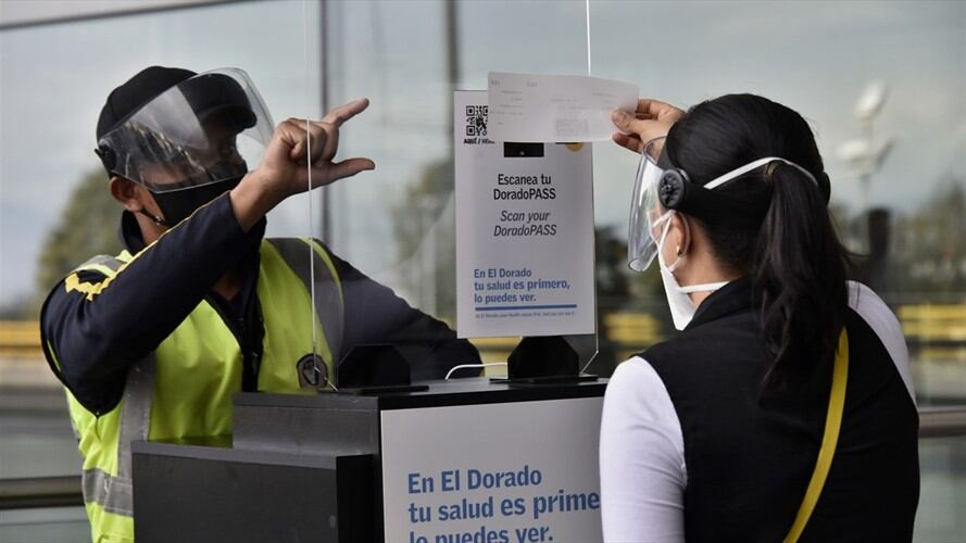 Aeropierto El Dorado de Bogotá. Foto: Getty