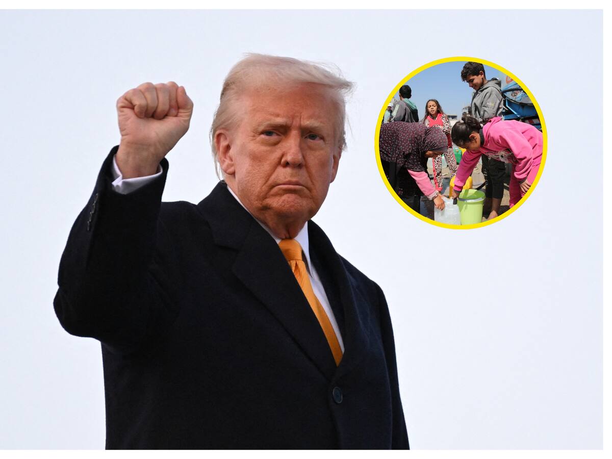 Trump aclara su propuesta sobre Gaza: “nadie está expulsando a ningún palestino”