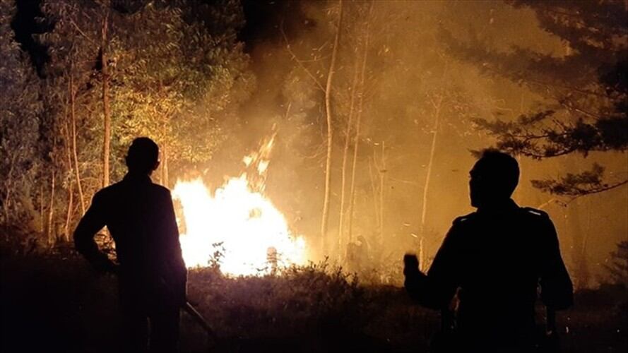 Entre diciembre de 2019 y los primeros 10 días de enero se han controlado 20 incendios. . Foto: Bomberos del departamento de Boyacá