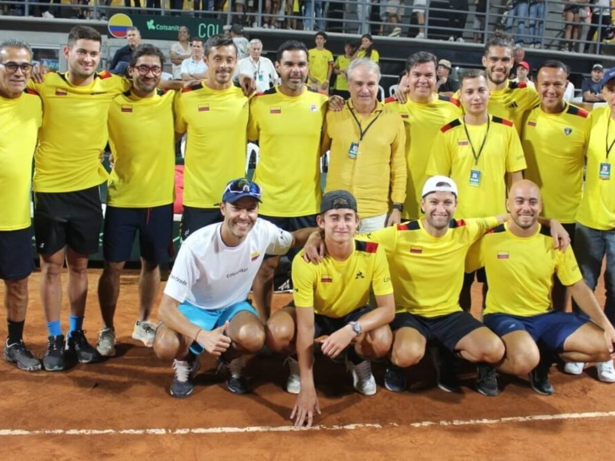 Colombia ya tiene rival para el Grupo I de la Copa Davis: se enfrentará a Eslovaquia