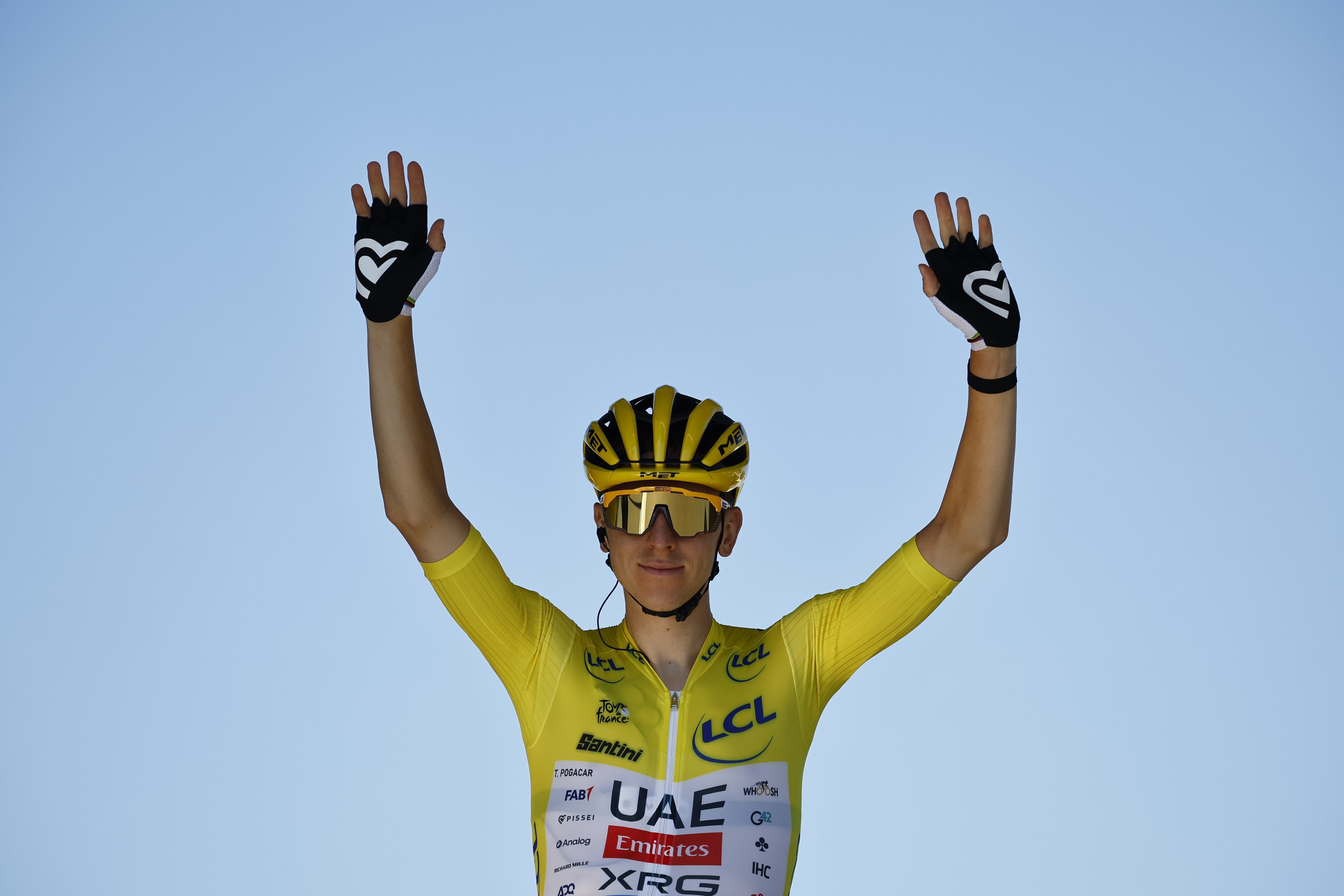 Tadej Pogacar. (Ciclismo, Francia) EFE/EPA/MARTIN DIVISEK