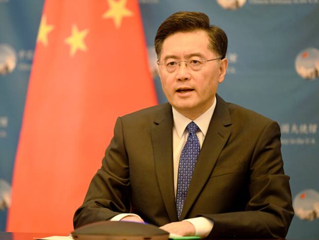 El embajador de China en Estados Unidos, Qin Gang. Foto: Getty