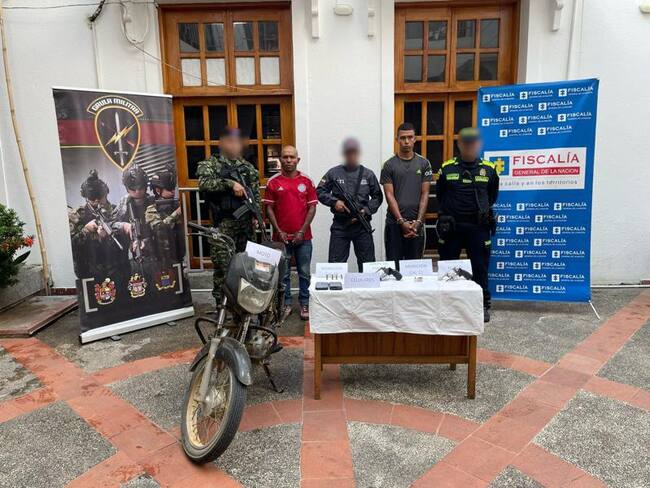 Capturan a presunto cabecilla de zona y sicario del Clan del Golfo en Ciénaga de Oro, Córdoba. Foto: prensa Ejército Nacional.