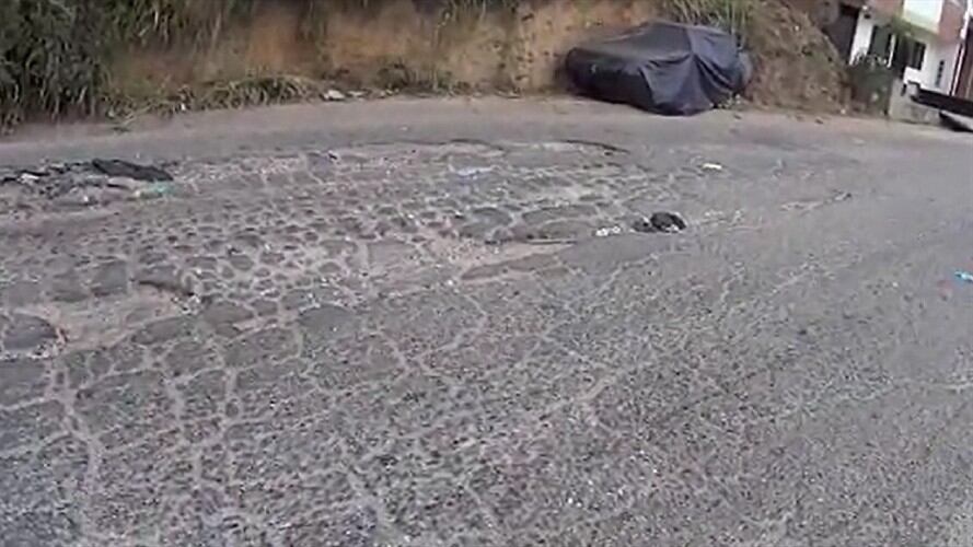 Huecos Morrorico . Foto: Tomada del video.