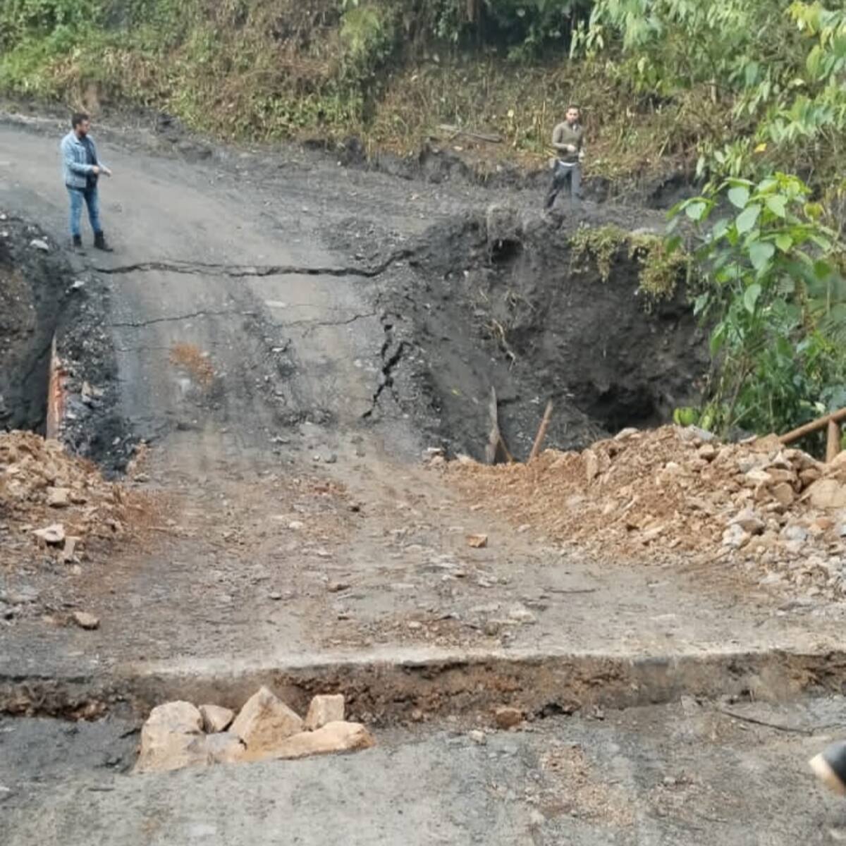 Boyacá: ¿Qué pasó con el puente colapsado en La Victoria por el invierno?