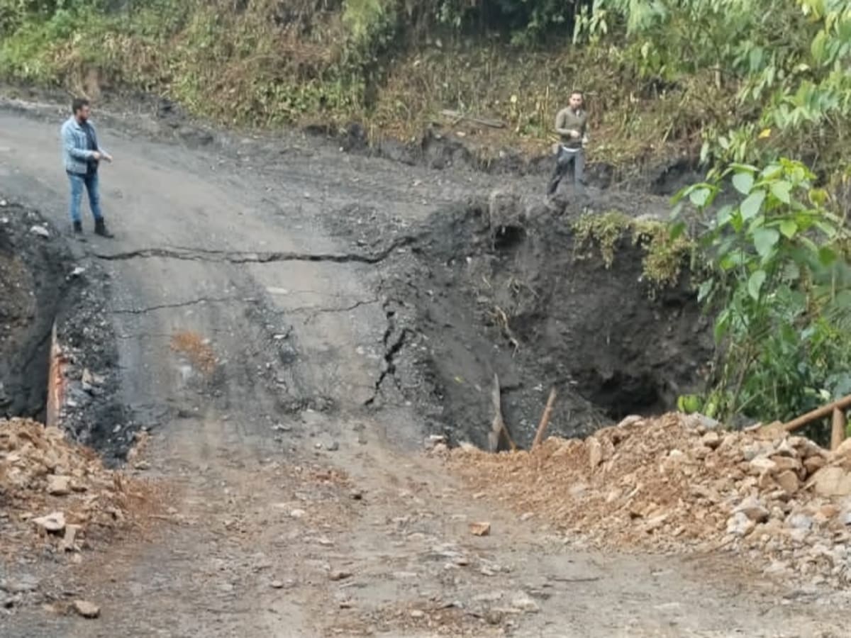 Boyacá: ¿Qué pasó con el puente colapsado en La Victoria por el invierno?