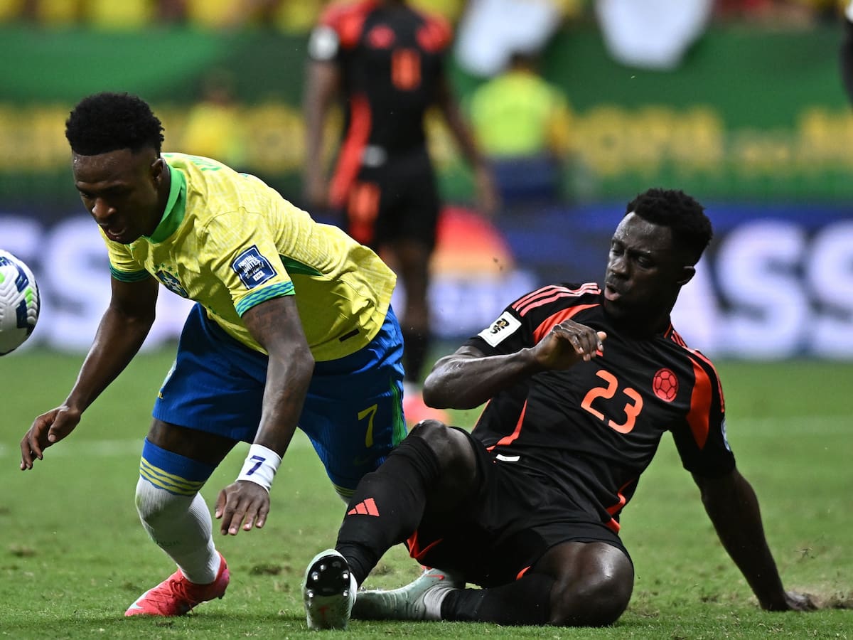 Dávinson Sánchez salió de la convocatoria de Colombia para enfrentar a Paraguay