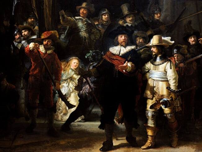 embrandt Harmenszoon van Rijn (1606-1669). The Night Watch, 1662. Foto: Getty Images