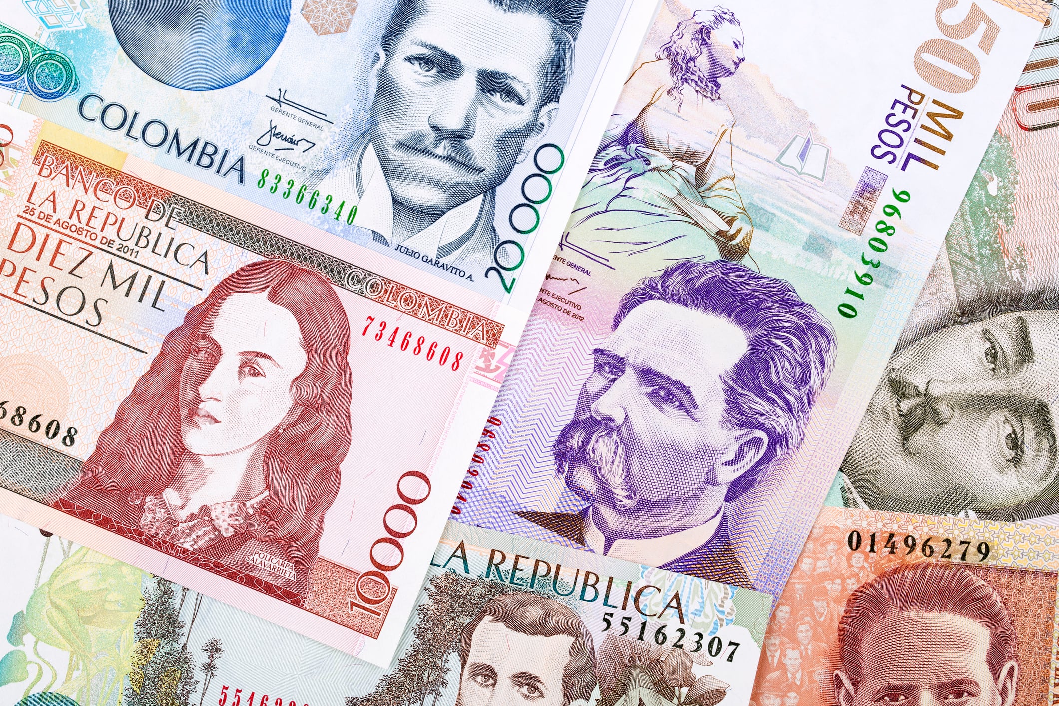 Billetes de Colombia / Getty Images