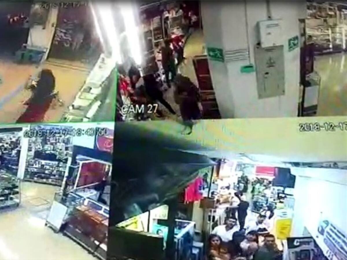 Violento atraco a cinco joyerías en Medellín