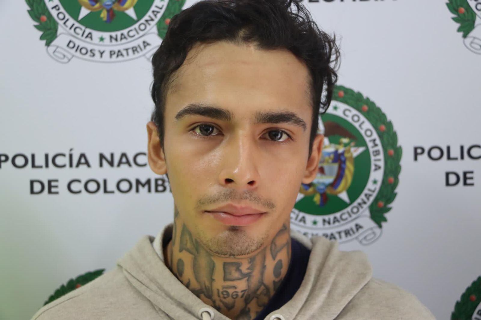 Carlos Iván Sanabria Salazar, presunto integrante del ELN. / Foto: DENOR.