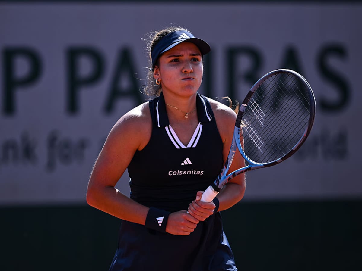 Camila Osorio pierde con Kalinskaya y queda eliminada en tercera ronda de Roland Garros