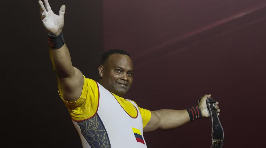 Fabio Torres, para atleta colombiano. Foto: Comité Paralímpico Colombiano.