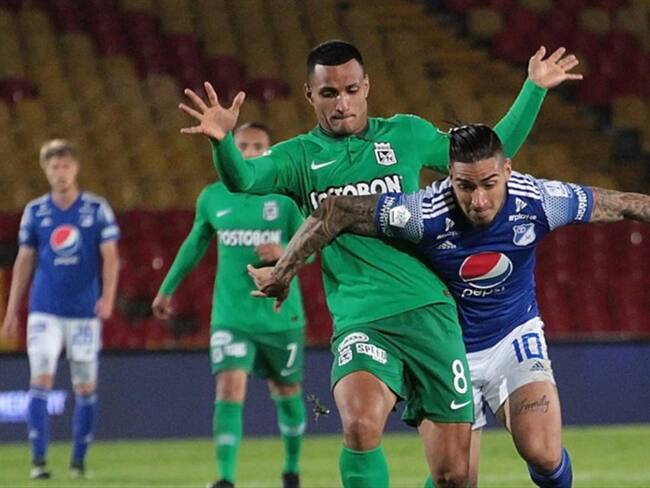 Atlético Nacional venció a Millonarios y es nuevo líder de la Liga BetPlay. Foto: Dimayor