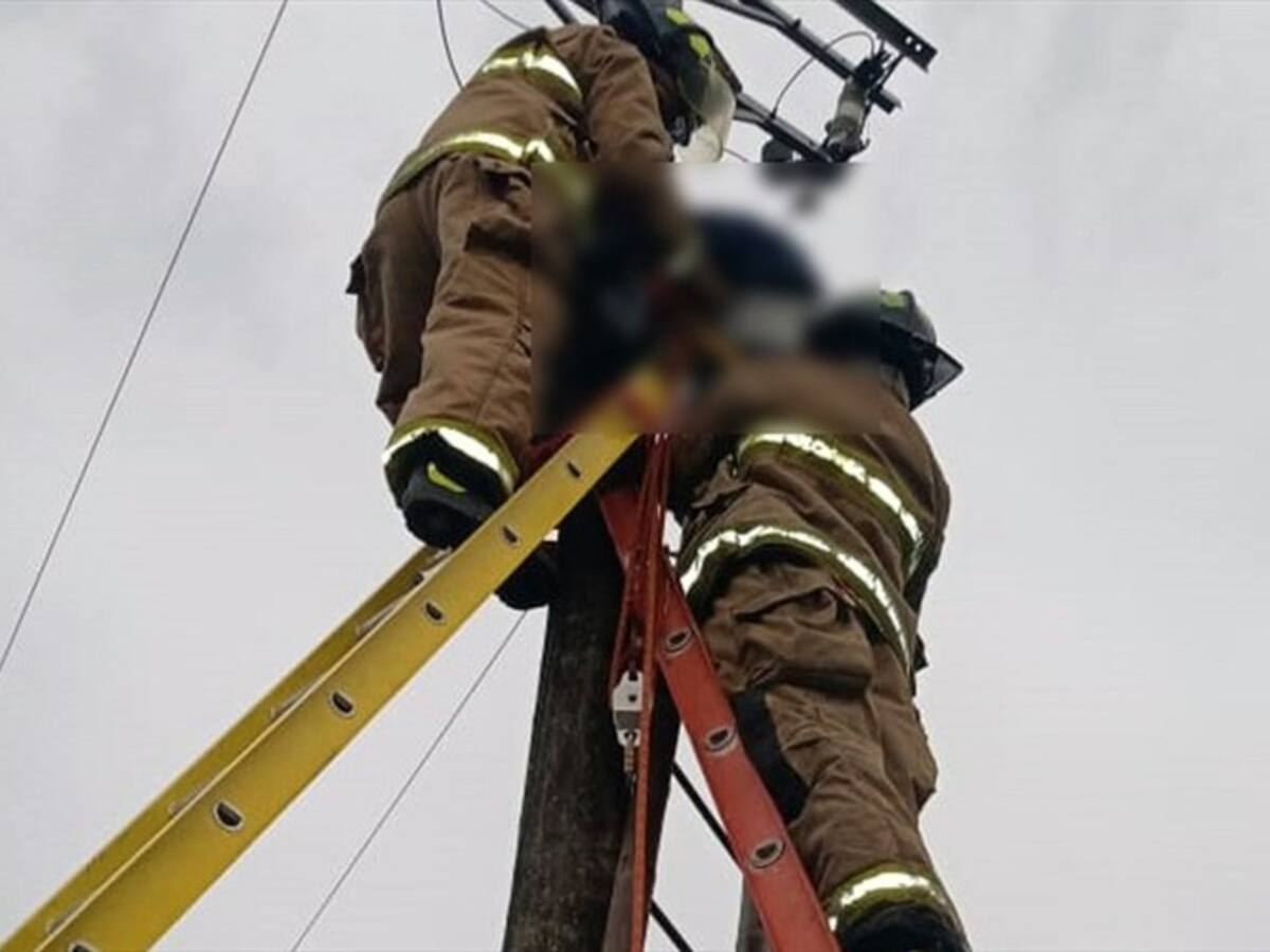Descarga eléctrica dejó dos personas heridas en Popayán