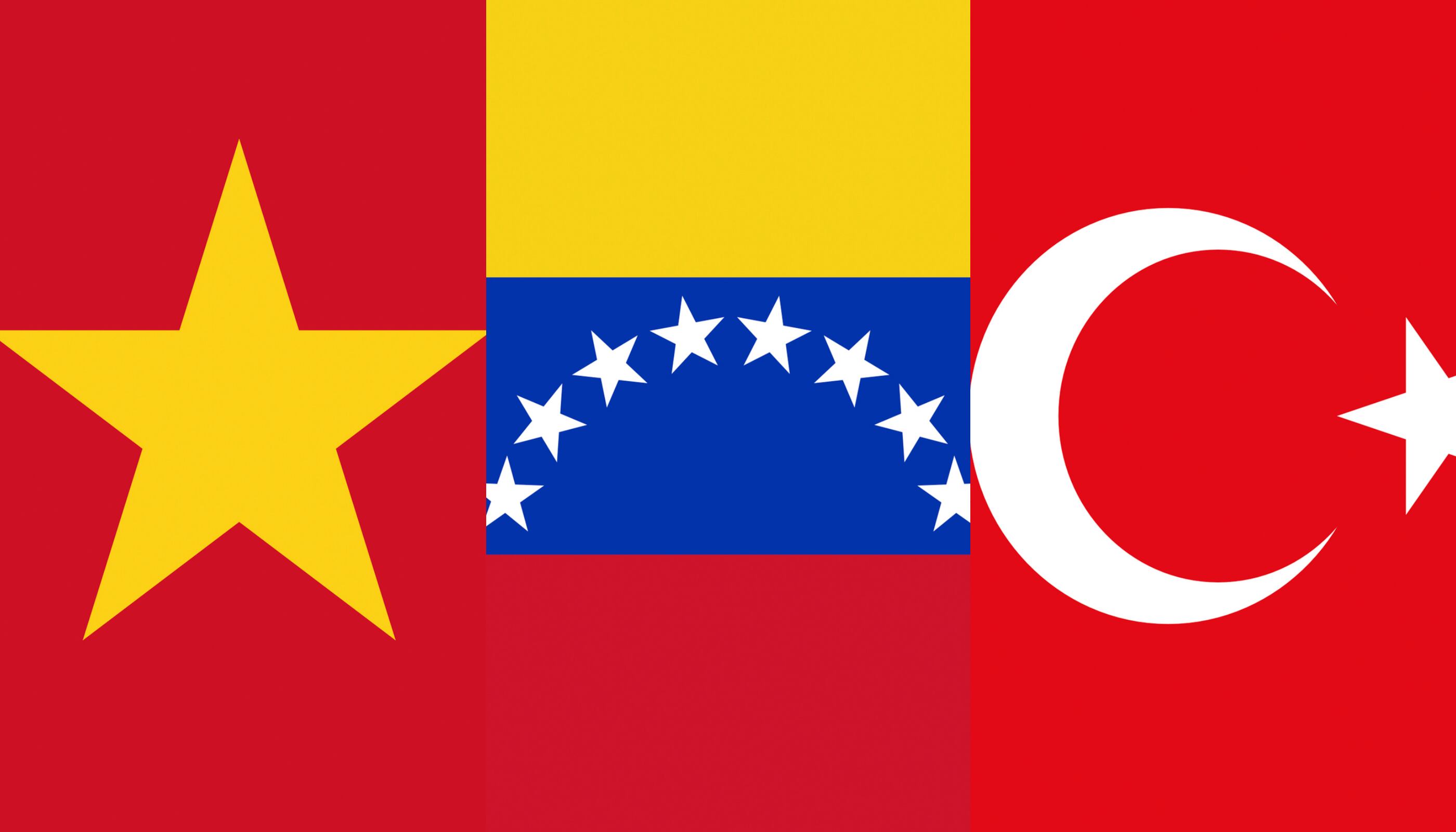 Collage banderas. Foto: Getty Images