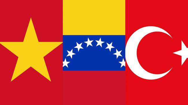 Collage banderas. Foto: Getty Images