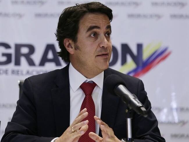 Krüger le presentó su carta de renuncia al presidente Iván Duque . Foto: Colprensa