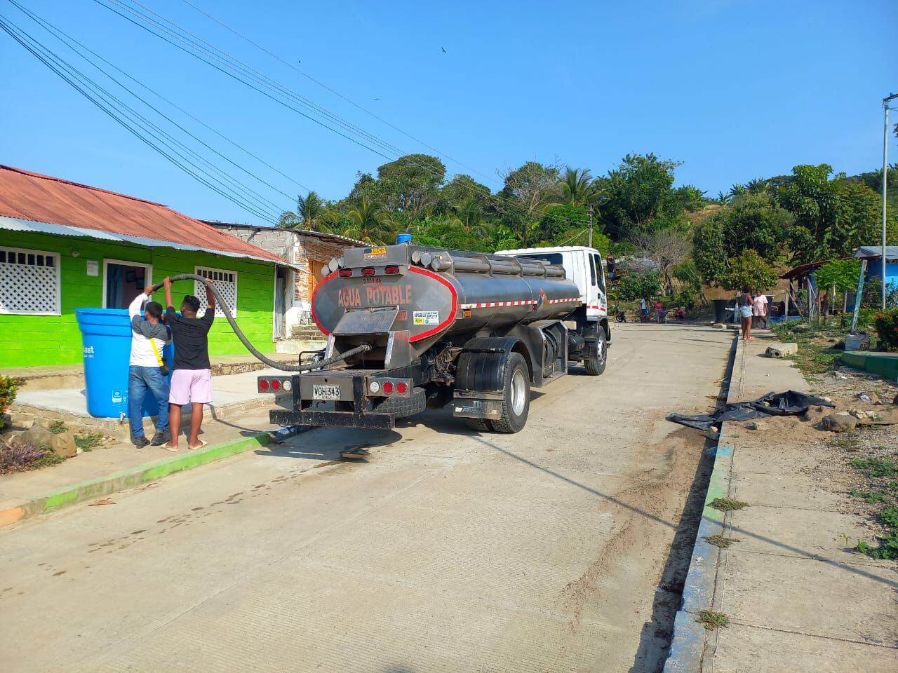 Emergencia en Córdoba por sequía. Foto: prensa Gobernación de Córdoba.