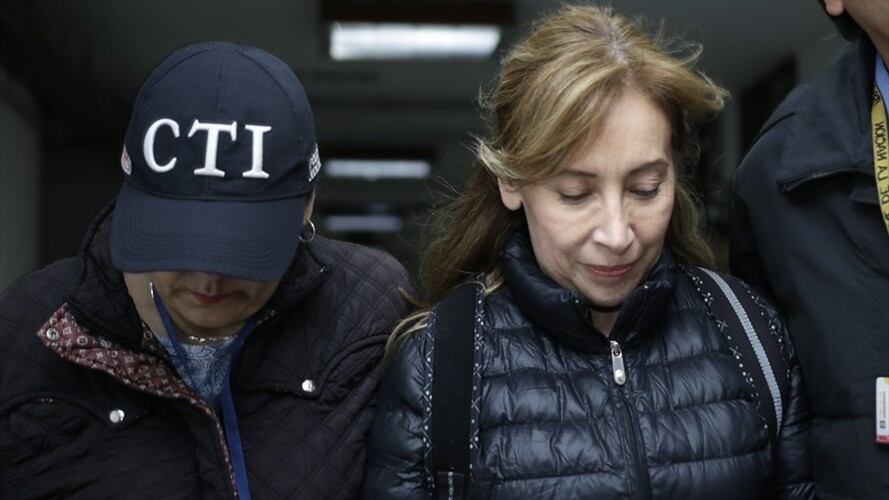 Ruby Corredor Ruiz fue detenida por lavado de activos y enriquecimiento ilícito tras un negocio de finca raíz. Foto: Colprensa