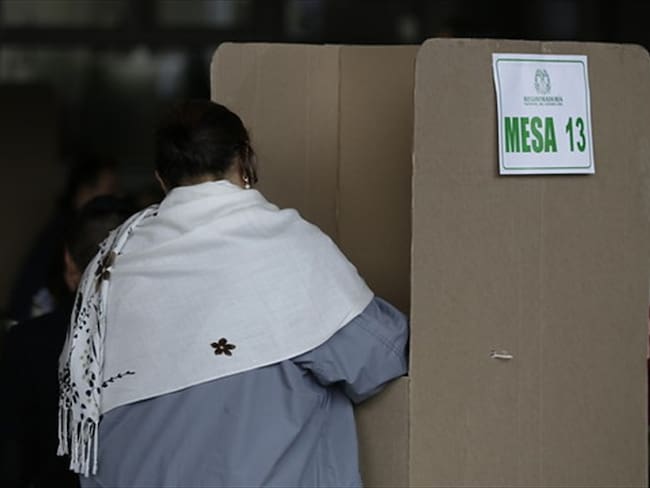 Se abren las urnas de votación a nivel nacional. Foto: Colprensa