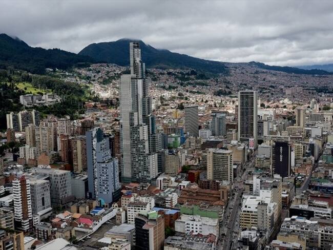 Foto panorámica de la ciudad de Bogotá. Foto: Colprensa/Mariano Vimos