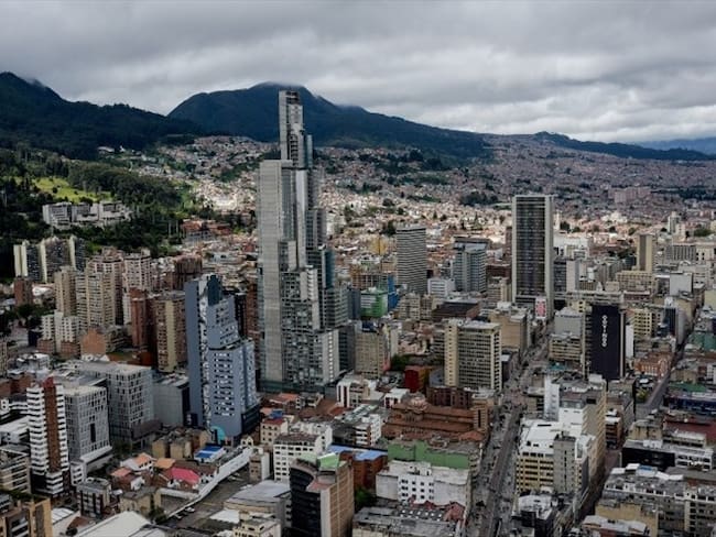 Foto panorámica de la ciudad de Bogotá. Foto: Colprensa/Mariano Vimos