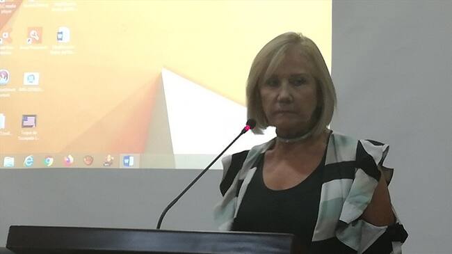 Leonor Abadía. Foto: Twitter: @ContraloraValle