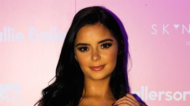 Demi Rose celebró sus 26 años con fotos sin sostén. Foto: David M. Benett/Dave Benett/Getty Images