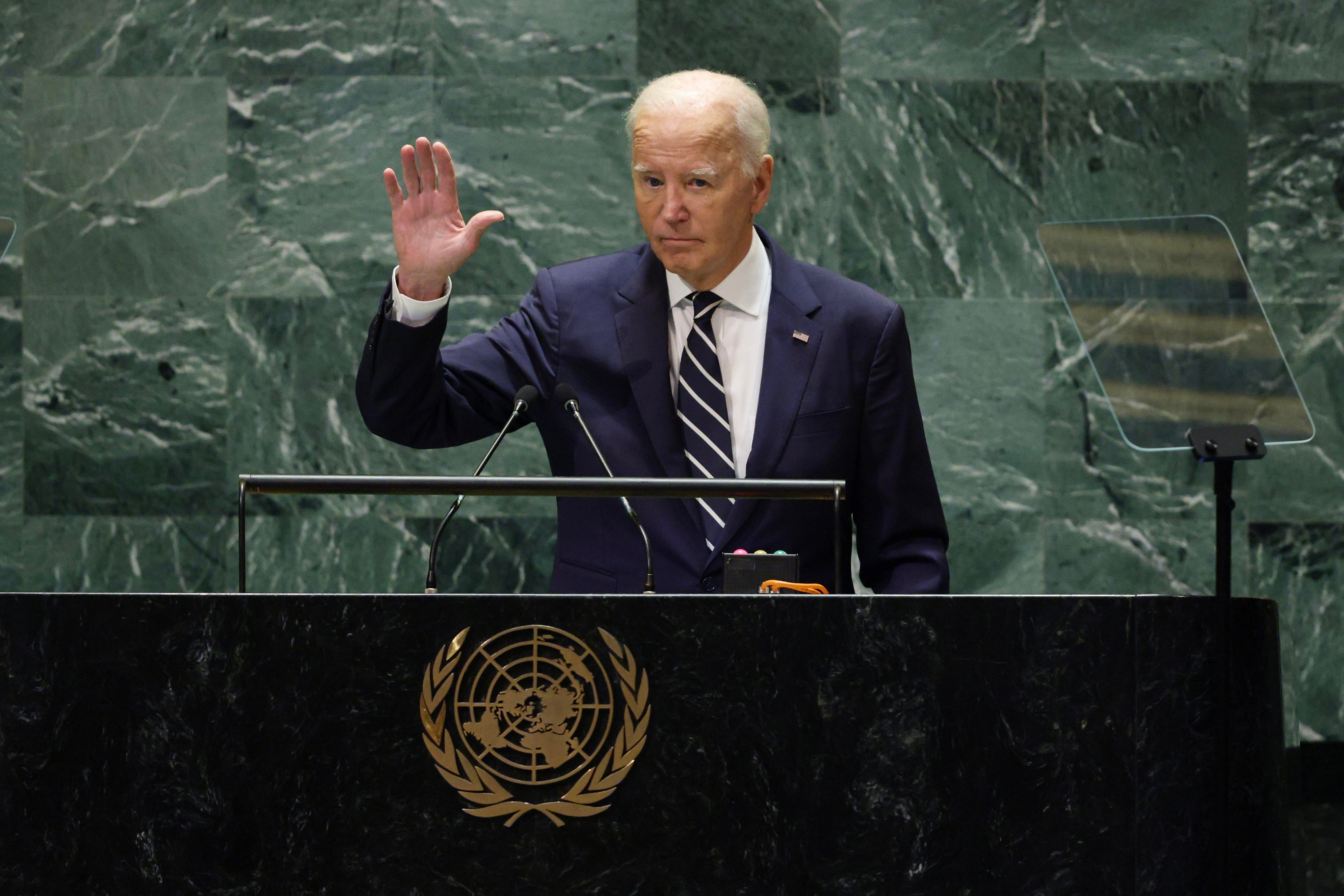 Joe Biden, presidente de Estados Unidos. FOTO: EFE/EPA/JUSTIN LANE