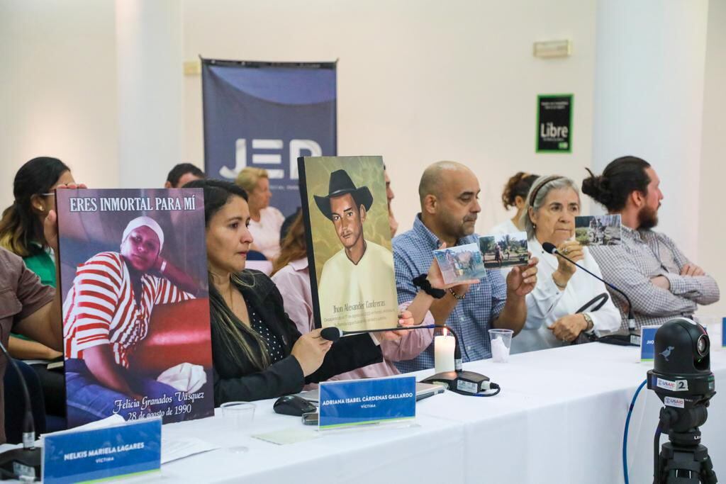 JEP: critican a Farc por nulo reconocimiento de trabajos forzados a secuestrados. Foto: JEP.