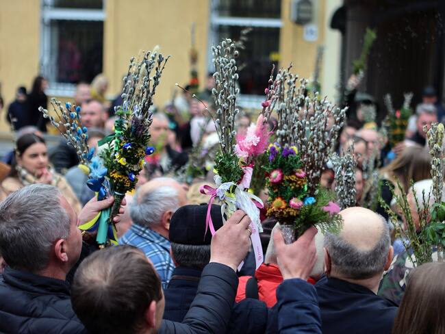 Domingo de ramos. Foto: Getty Images
