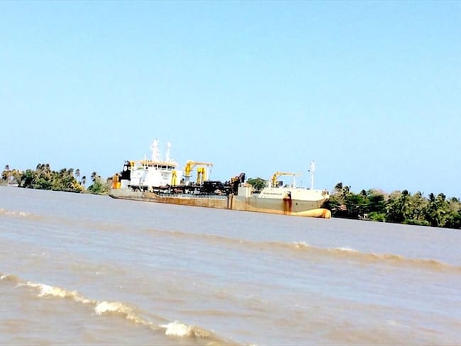 Dragado Río Magdalena. Foto: Colprensa