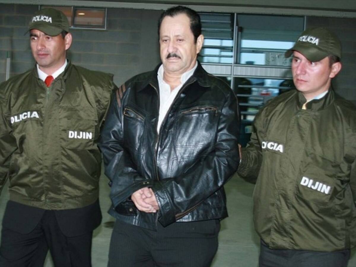 El prontuario del exjefe paramilitar Hernán Giraldo Serna