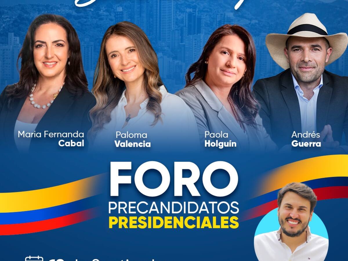 Dudas por foro de precandidatos presidenciales en Bucaramanga