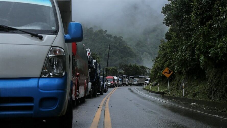 Habilitada nuevamente vía Bogotá – Villavicencio. Foto: Colprensa