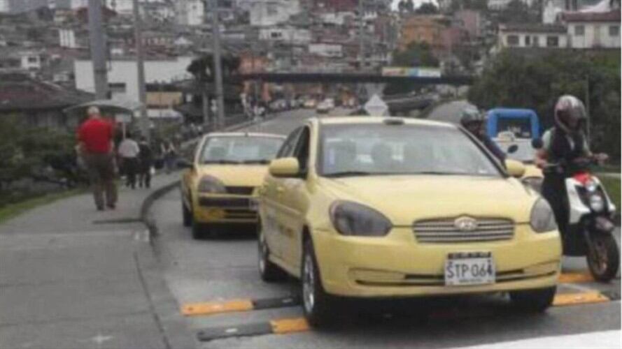 Taxis en Manizales . Foto: W radio