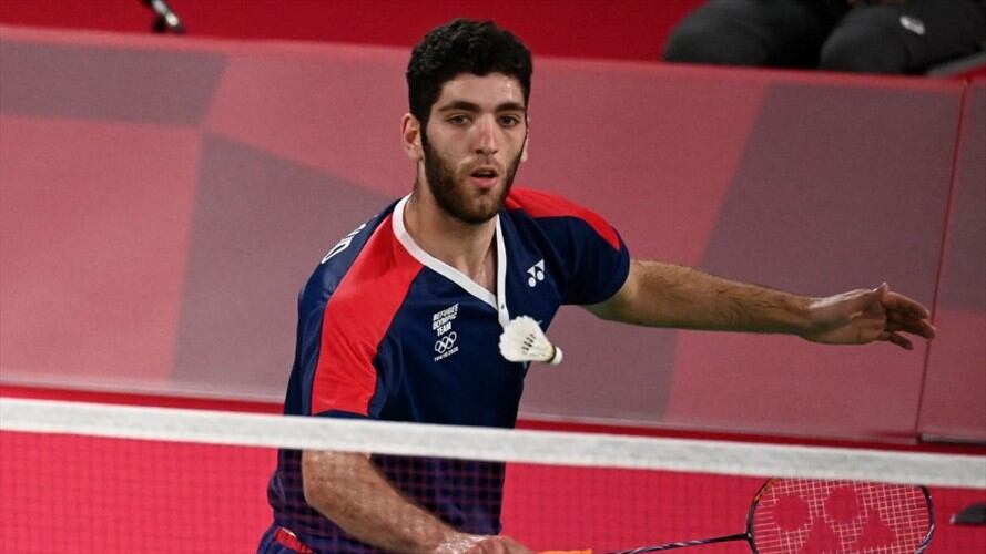 Aram Mahmoud contó en Sigue La W su historia y cómo llegó a ser atleta en las Olimpiadas.. Foto: ALEXANDER NEMENOV/AFP via Getty Images