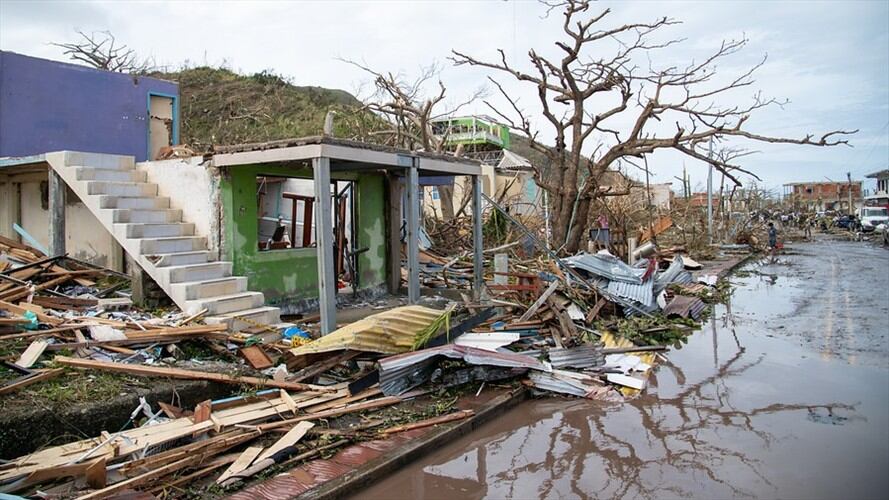 Se espera que en las próximas horas las demás carpas, que son cerca de 500, sean también otorgadas a los ciudadanos de Providencia. Foto: Colprensa / EFRAÍN HERRERA