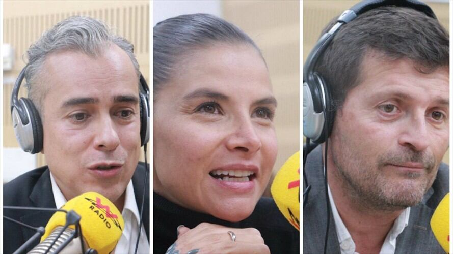 Los actores Jorge Enrique Abello, Natalia Ramírez y Julio César Herrera  recordaron al reconocido libretista.. Foto: W Radio