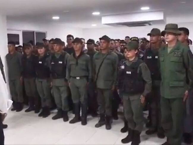 Militares venezolanos . Foto: Colprensa