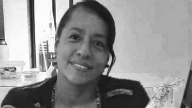 La mujer fue identificada como Luz Miriam Vargas Castaño. Foto: Cortesía Sucesos Cauca