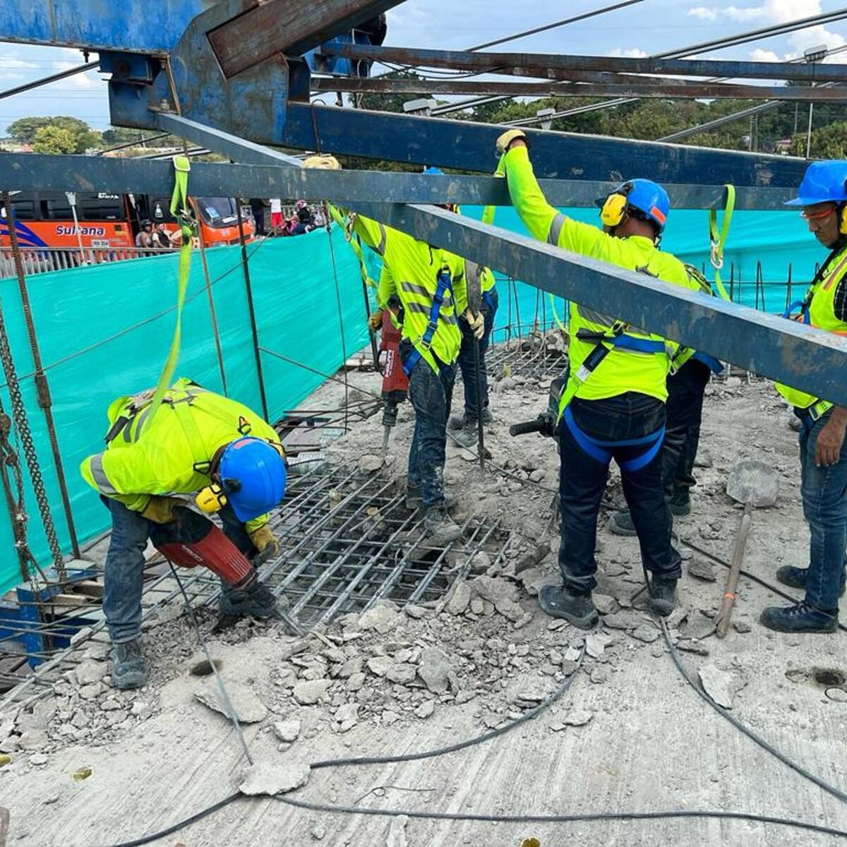 Por faltas a los estándares de calidad demolerán parte del nuevo puente de Juanchito