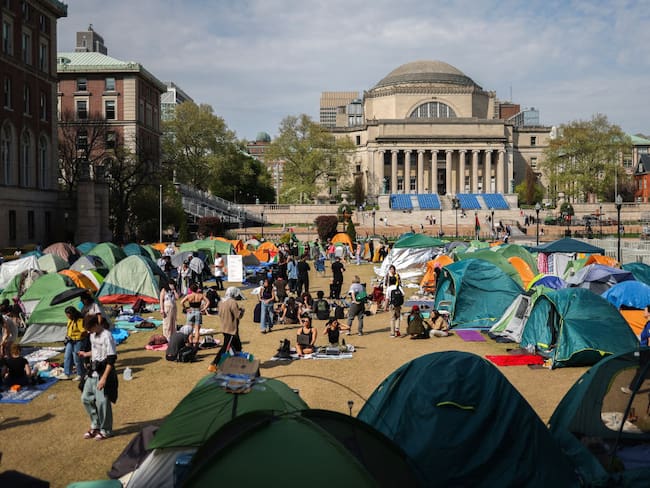 Protestas pro-Palestina en la Universidad de Columbia, ¿qué piden los estudiantes?