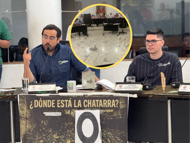 ¿Dónde está la chatarra? Así fue el debate de control político en el Concejo de Bucaramanga. Fotos: Suministrada. 