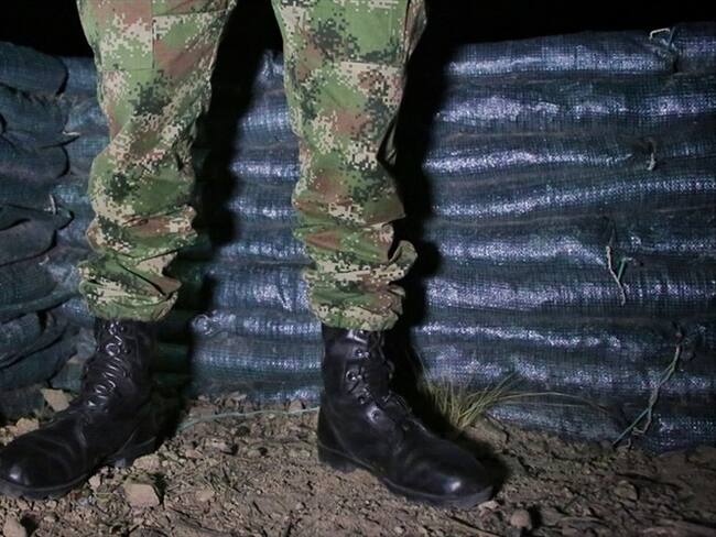 Imagen referencia de soldado colombiano. Foto: Colprensa - Camila Díaz